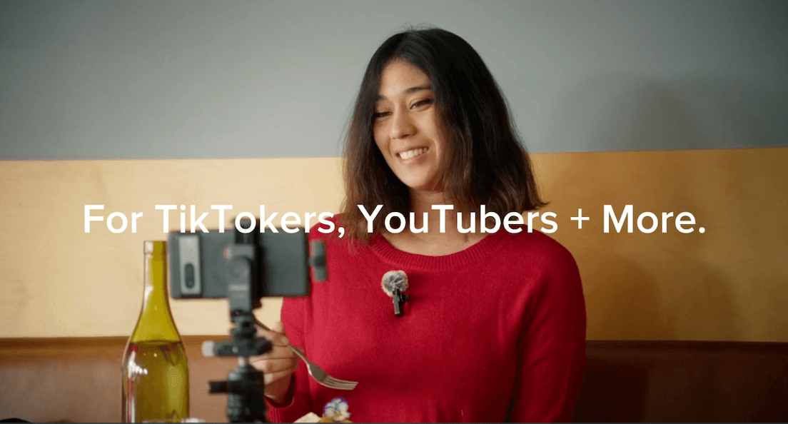 Mini Mic Pro affiliate advertisement